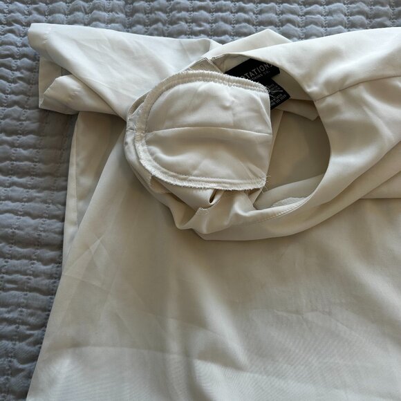 Notations Women’s Blouse Top Creamy White Size L Soft Staple Workwear Versatile - Picture 5 of 12